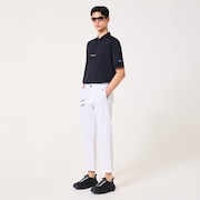 Skull Light Dry Zip Tapered - White