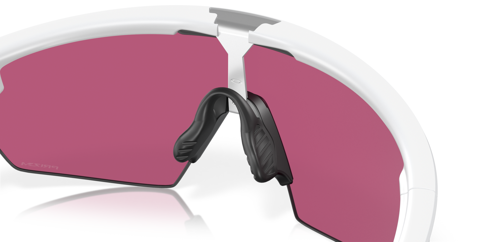 Oakley Sphaera Sunglasses - Matte White / Prizm Sapphire Polarized