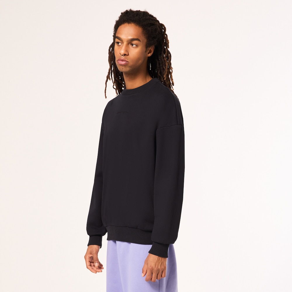Oakley Soho Crew Neck Sweatshirt - Blackout | Oakley® | Official