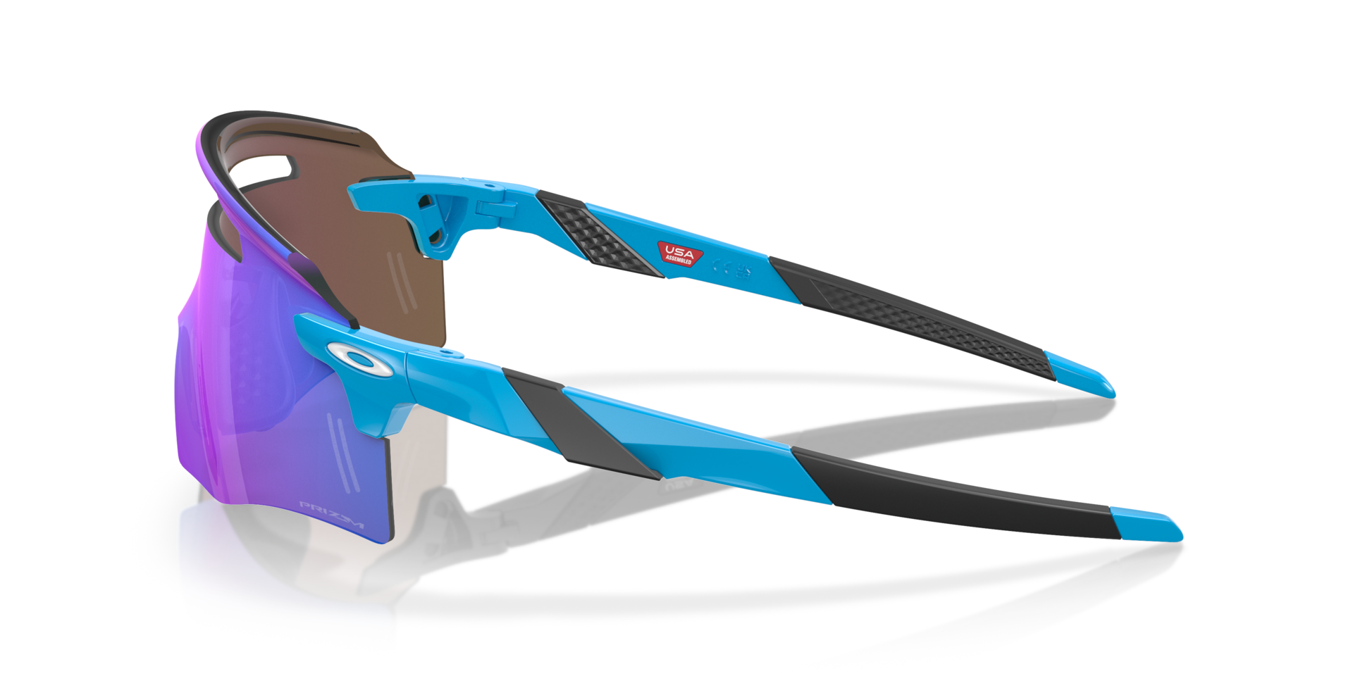 Oakley Encoder™ Squared Sunglasses with Sky Blue Frame and Prizm