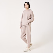 Radiant Peach Fleece Jogger 11.0 - Smoked Pearl