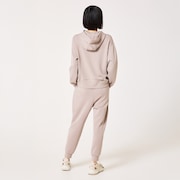 Radiant Peach Fleece Jogger 11.0 - Smoked Pearl