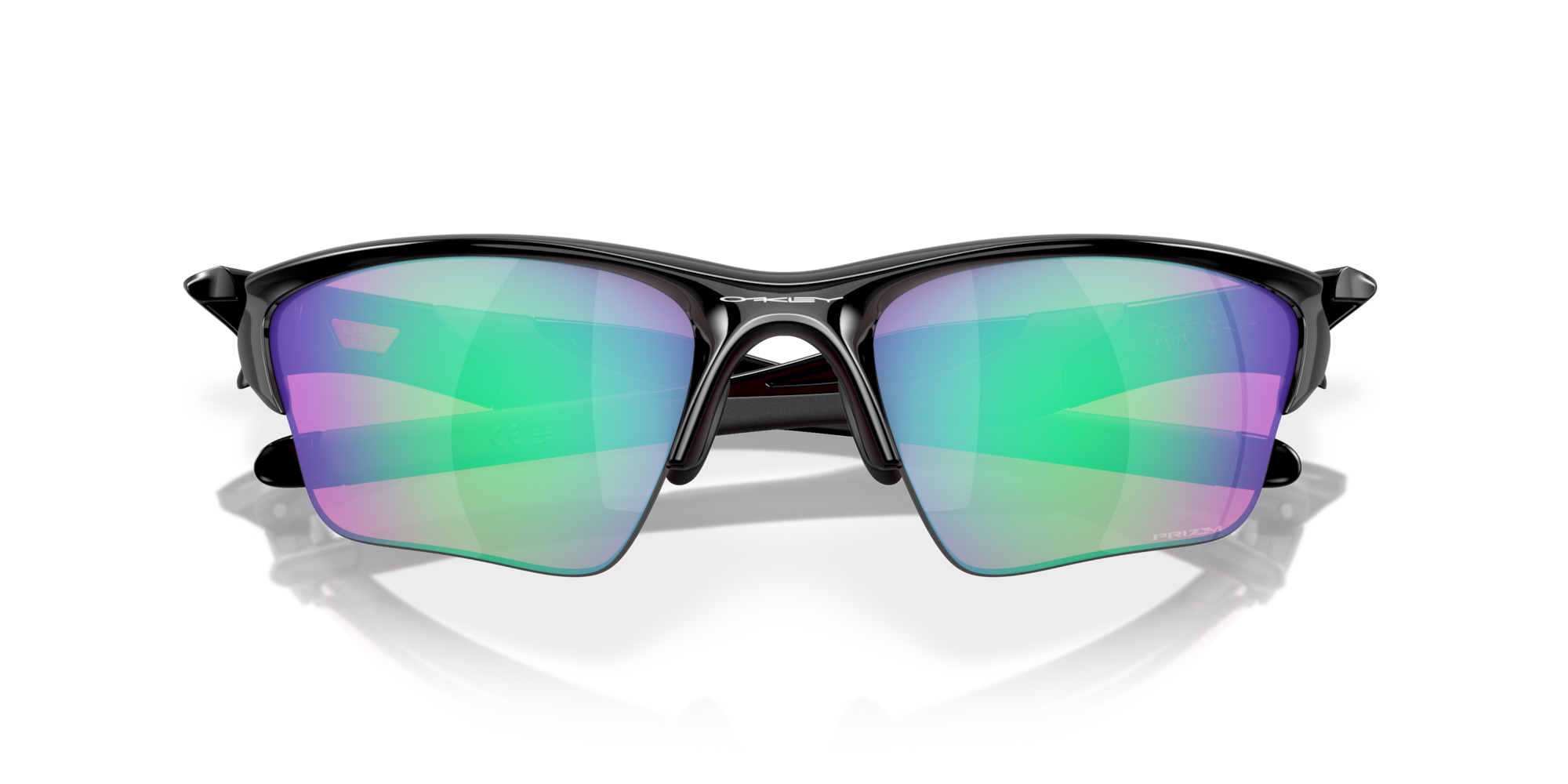 Half Jacket® 2.0 XL Prizm Golf Lenses, Polished Black Frame Sunglasses