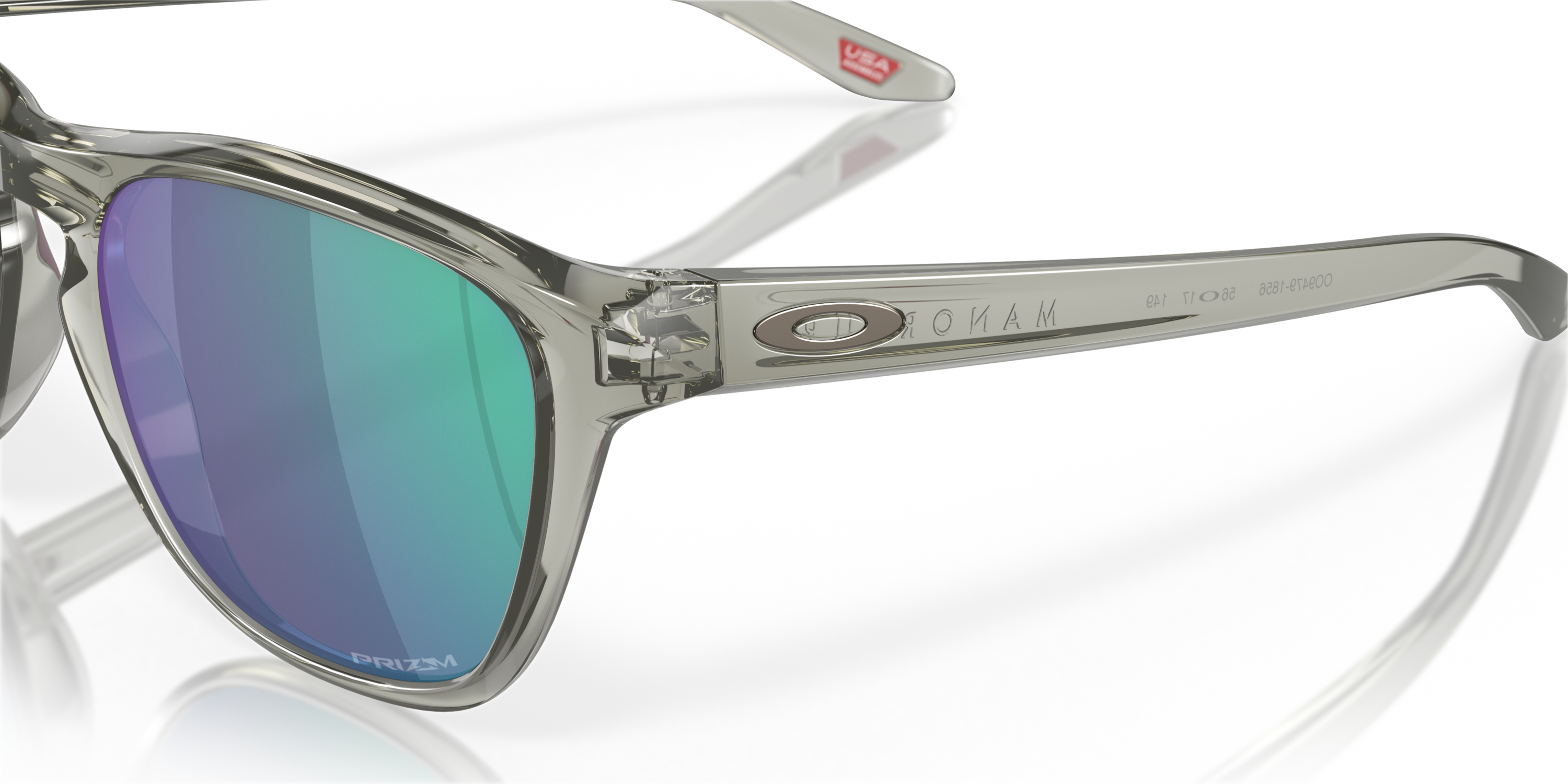 Manorburn Prizm Jade Lenses, Grey Ink Frame Sunglasses