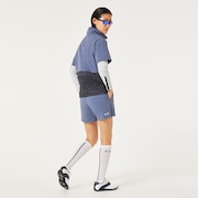 Elevate S/S Pullover Jacket 2.0 - Blue Tar