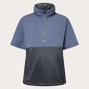 Elevate S/S Pullover Jacket 2.0 - Blue Tar