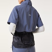 Elevate S/S Pullover Jacket 2.0 - Blue Tar