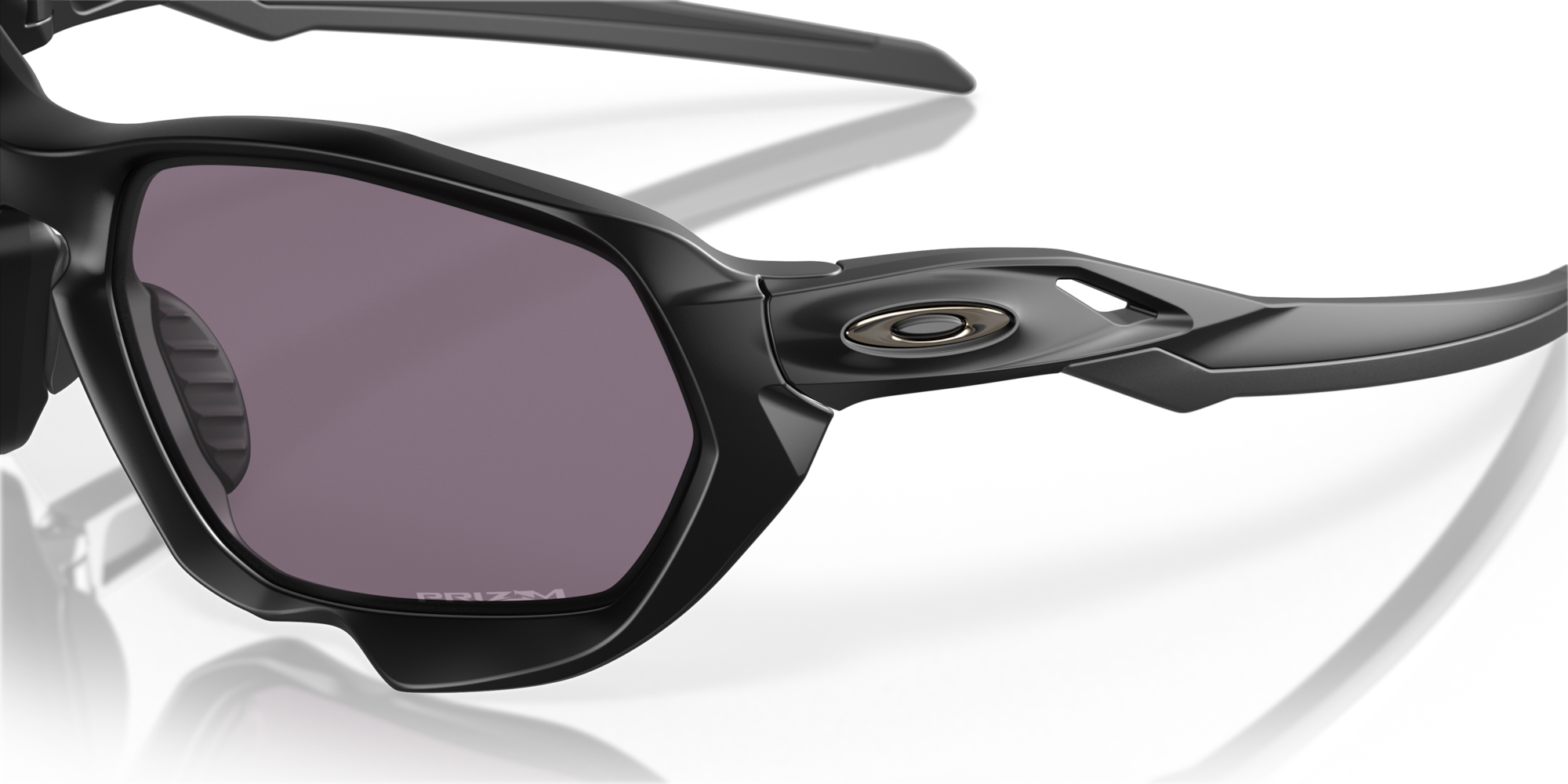 Plazma Prizm Grey Lenses, Matte Black Frame Sunglasses | Oakley US