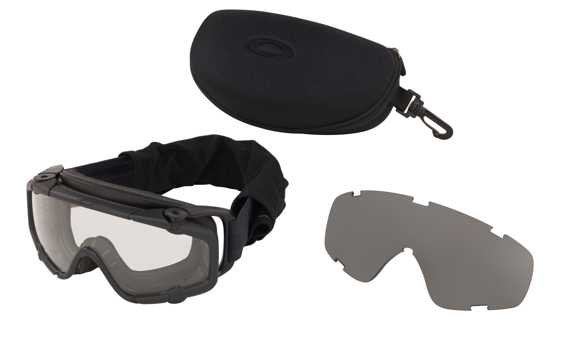 Oakley Standard Issue Ballistic Goggles 1.0 Array Matte Black Clear