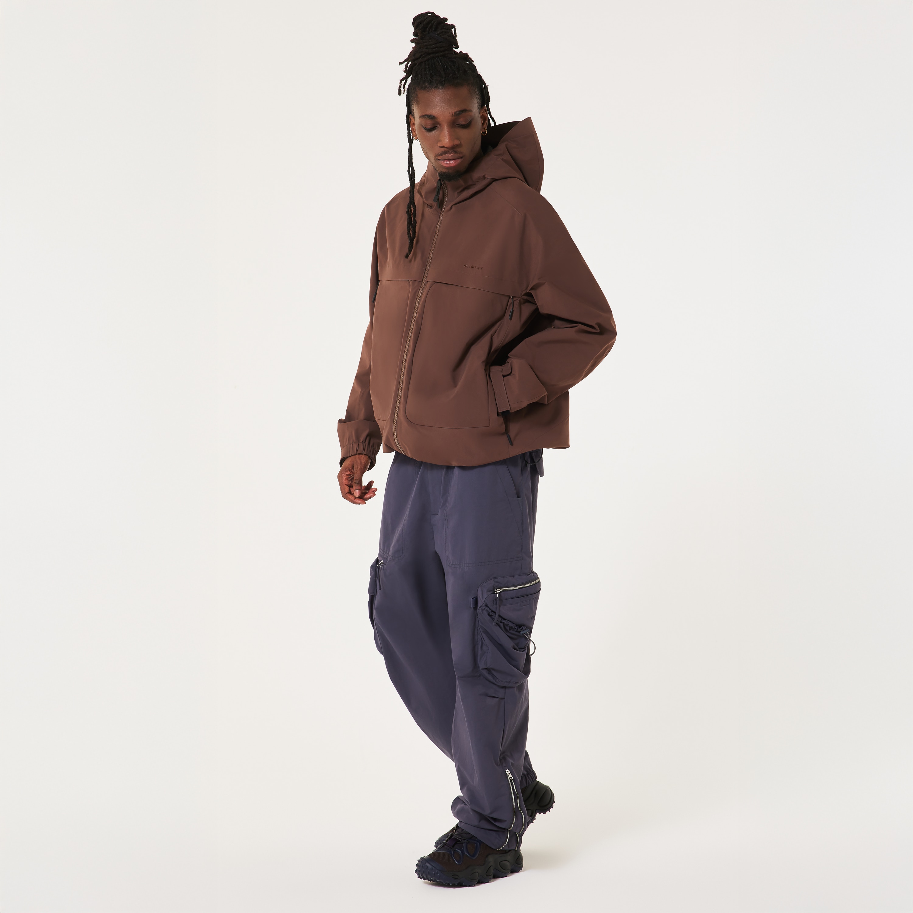 Time is on 【BOA JACKET】 brown size０ Mix Boa Jacket Brown