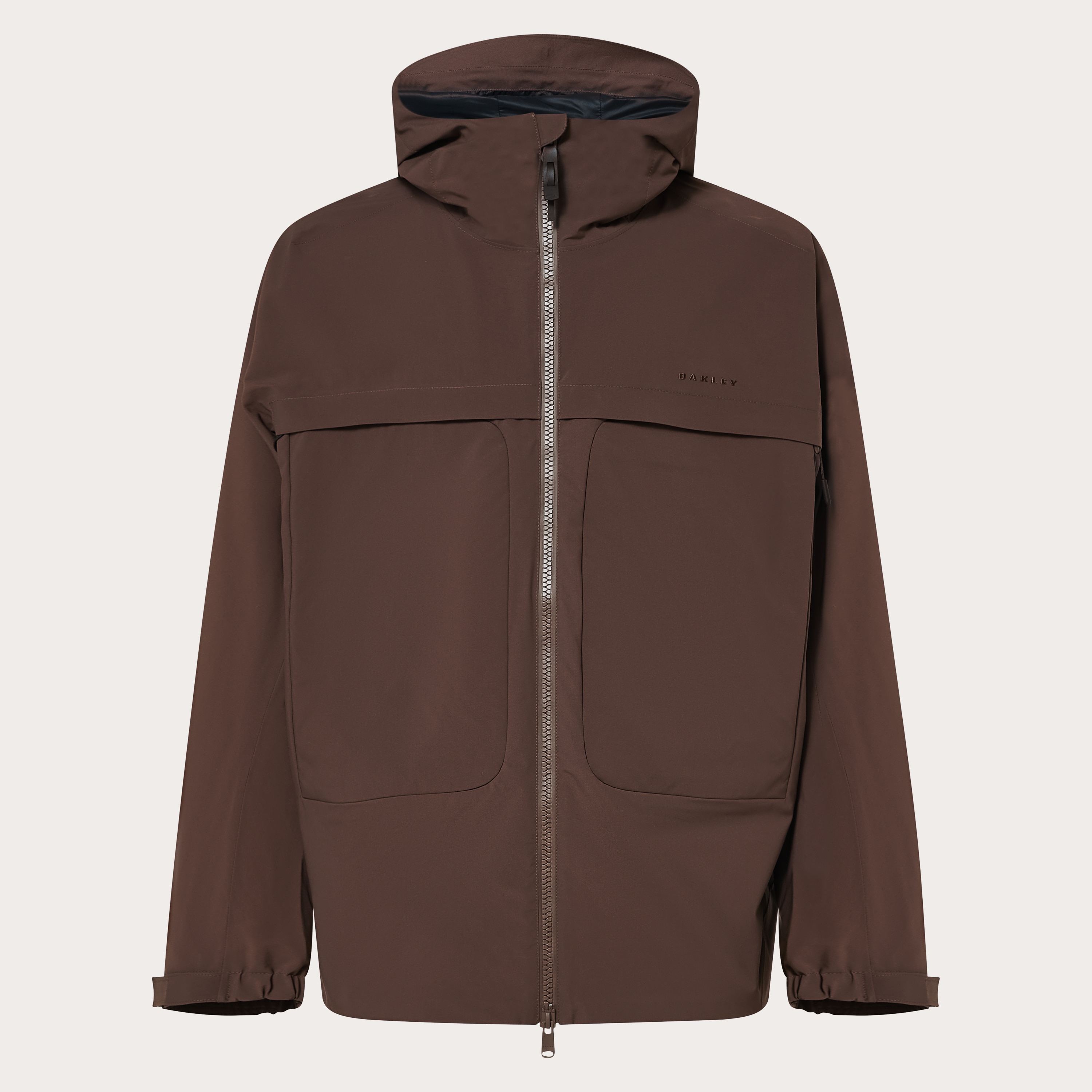 Oakley Reserve Utility Jacket In Brown