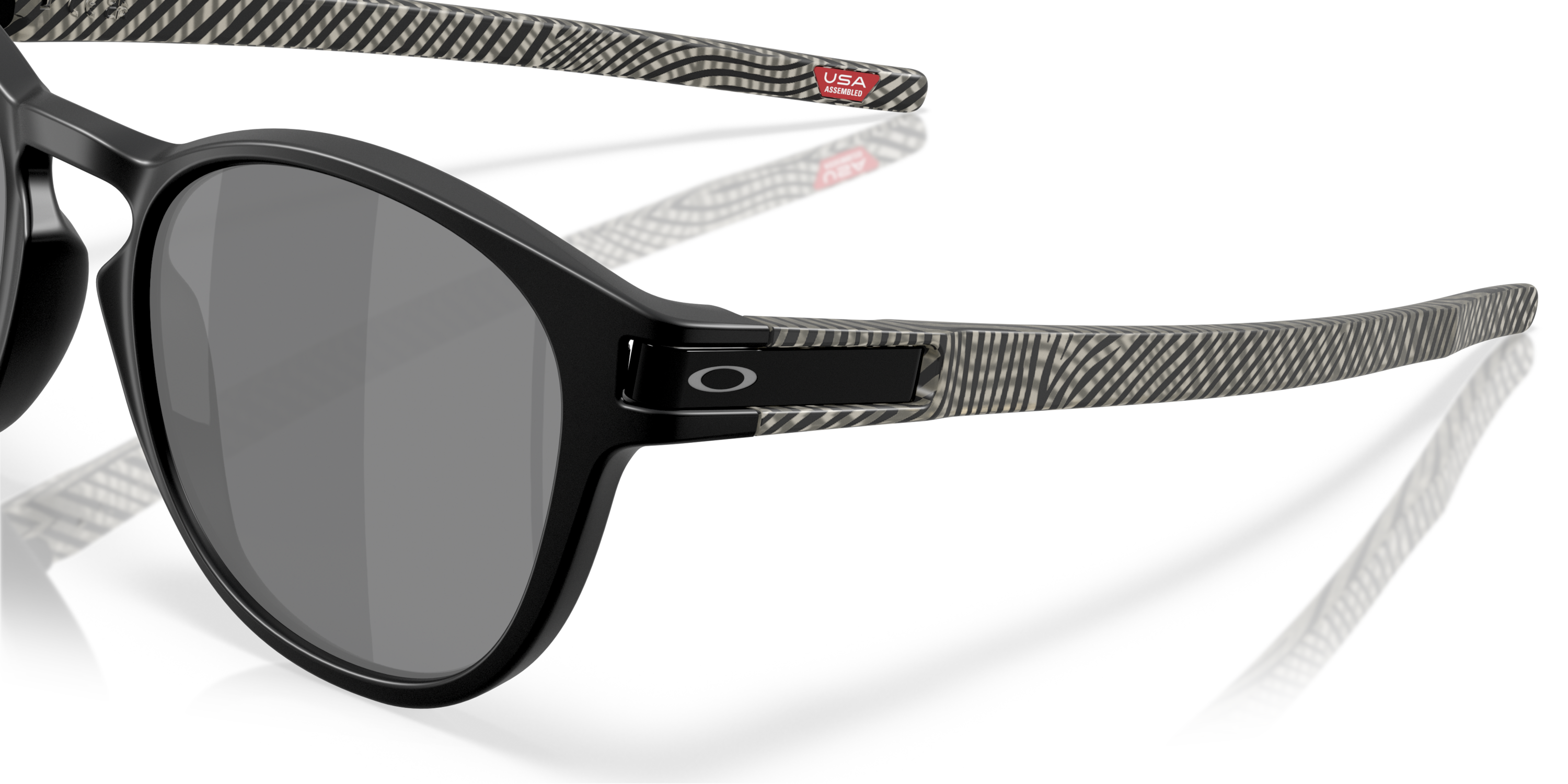 極美品 OAKLEY LATCH Latch™ (Low Bridge Fit) Night Mission Collection Prizm Black