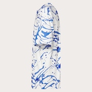 All Wave Sun Tee - Wave Print Blue/White