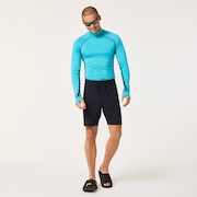 Performance LS Rashguard - Swimming Pool Blue