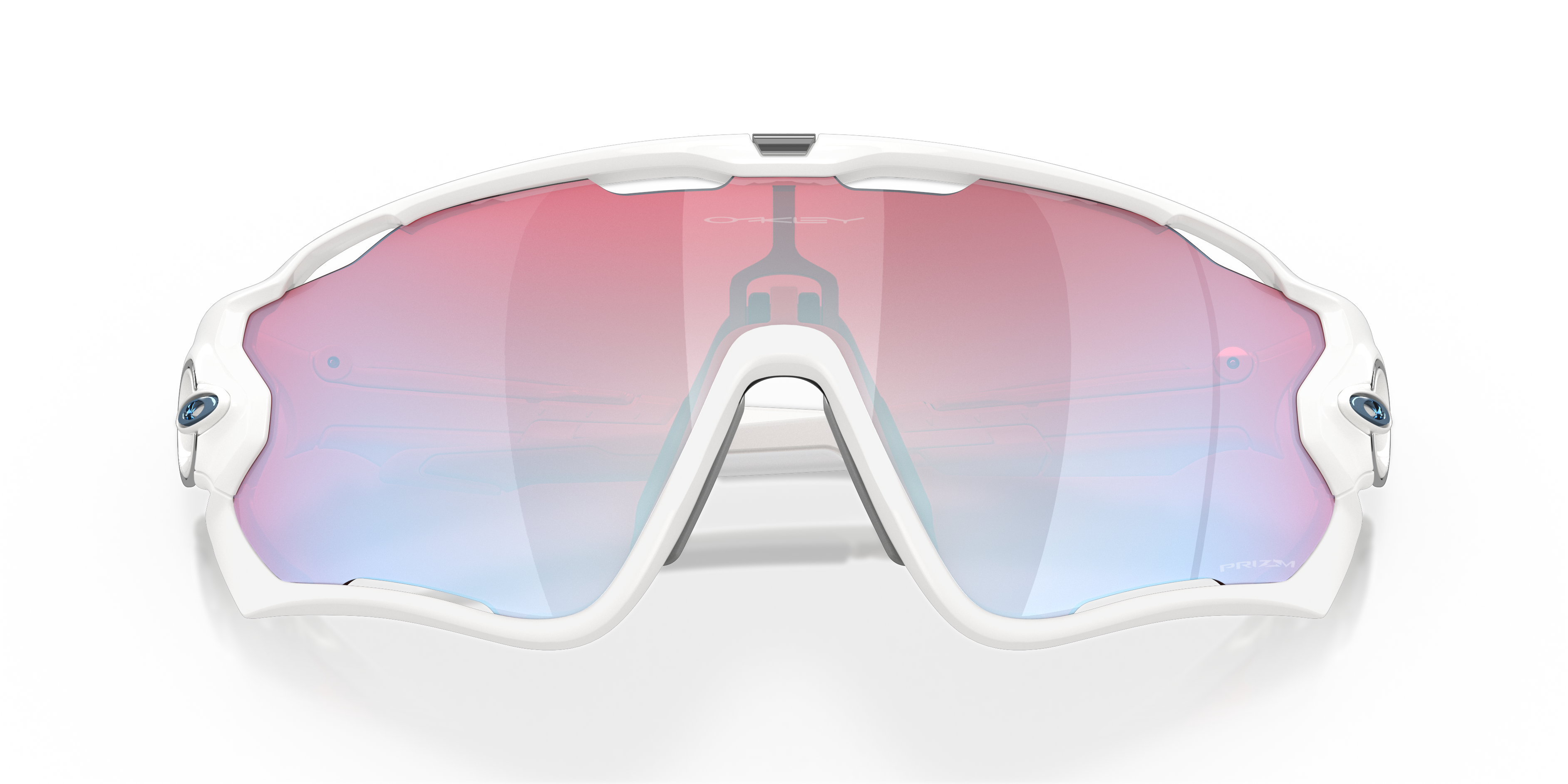 Jawbreaker™ Prizm Road Lenses, Polished White Frame