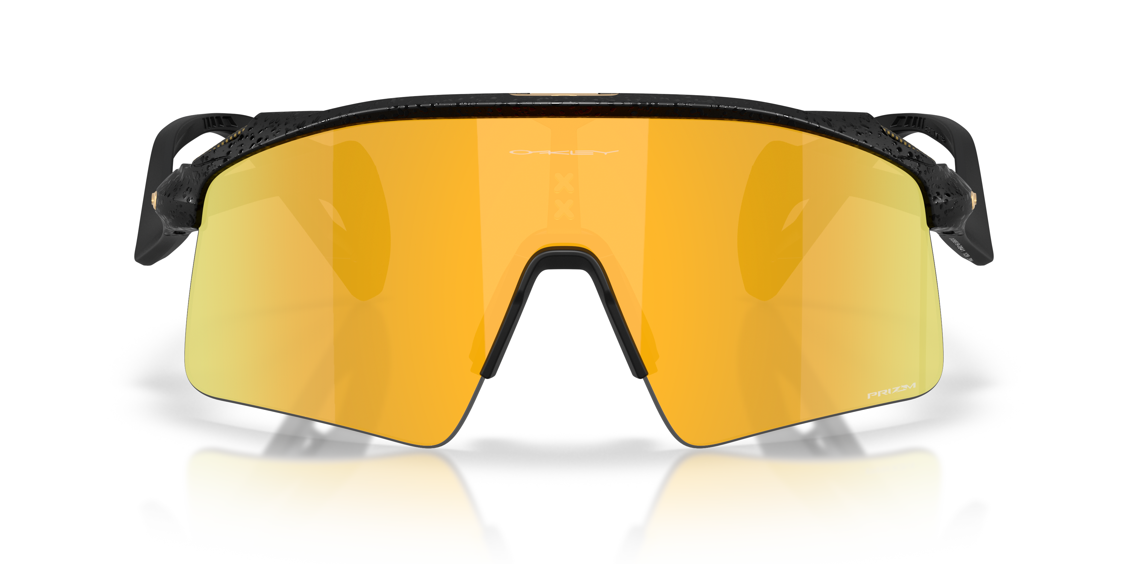 Stunt Wing | Lens: Prizm 24k | Frame: Black O_matter | Shape: Rectangle | High Bridge Fit