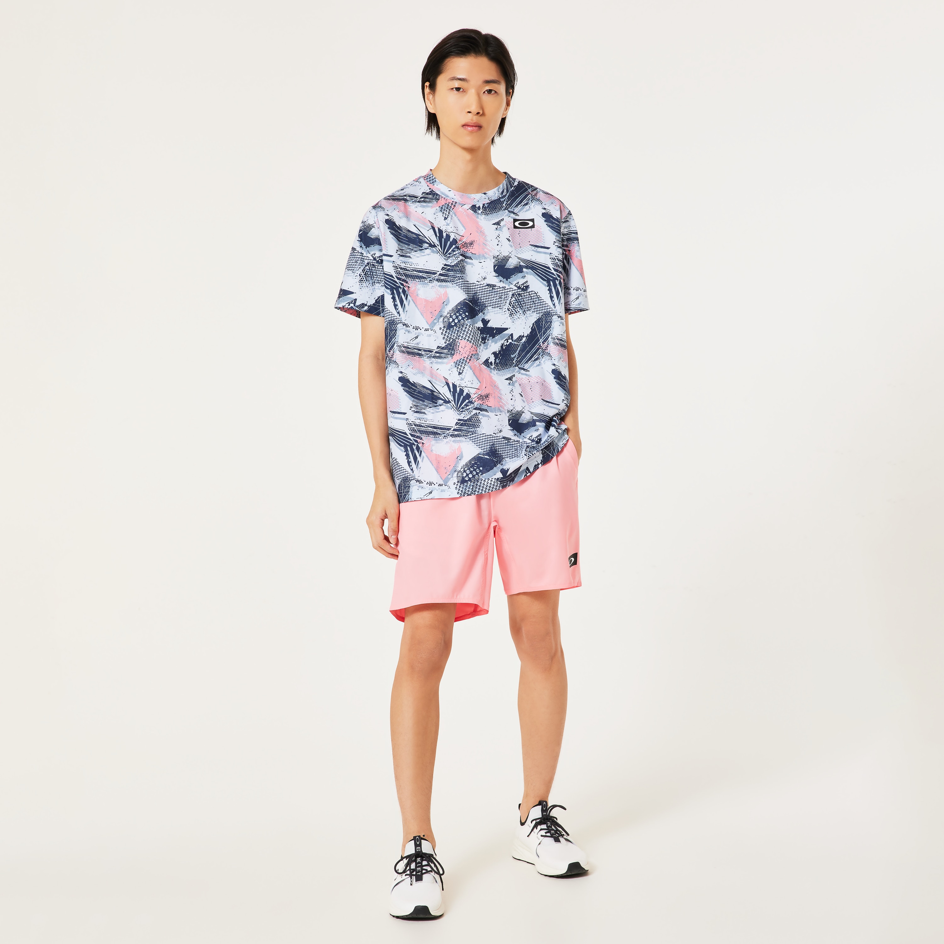 ショートパンツ OVAL T SHORTS テニスボレー ショートパンツ 6インチ - ホワイト by Wilson