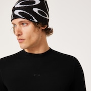 Spruce Wool LS Base Layer - Blackout