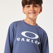 Ytr Evo O Bark LS Tee 10.0 - Blue Tar