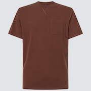 Relax Pocket Ellipse Tee - Carafe