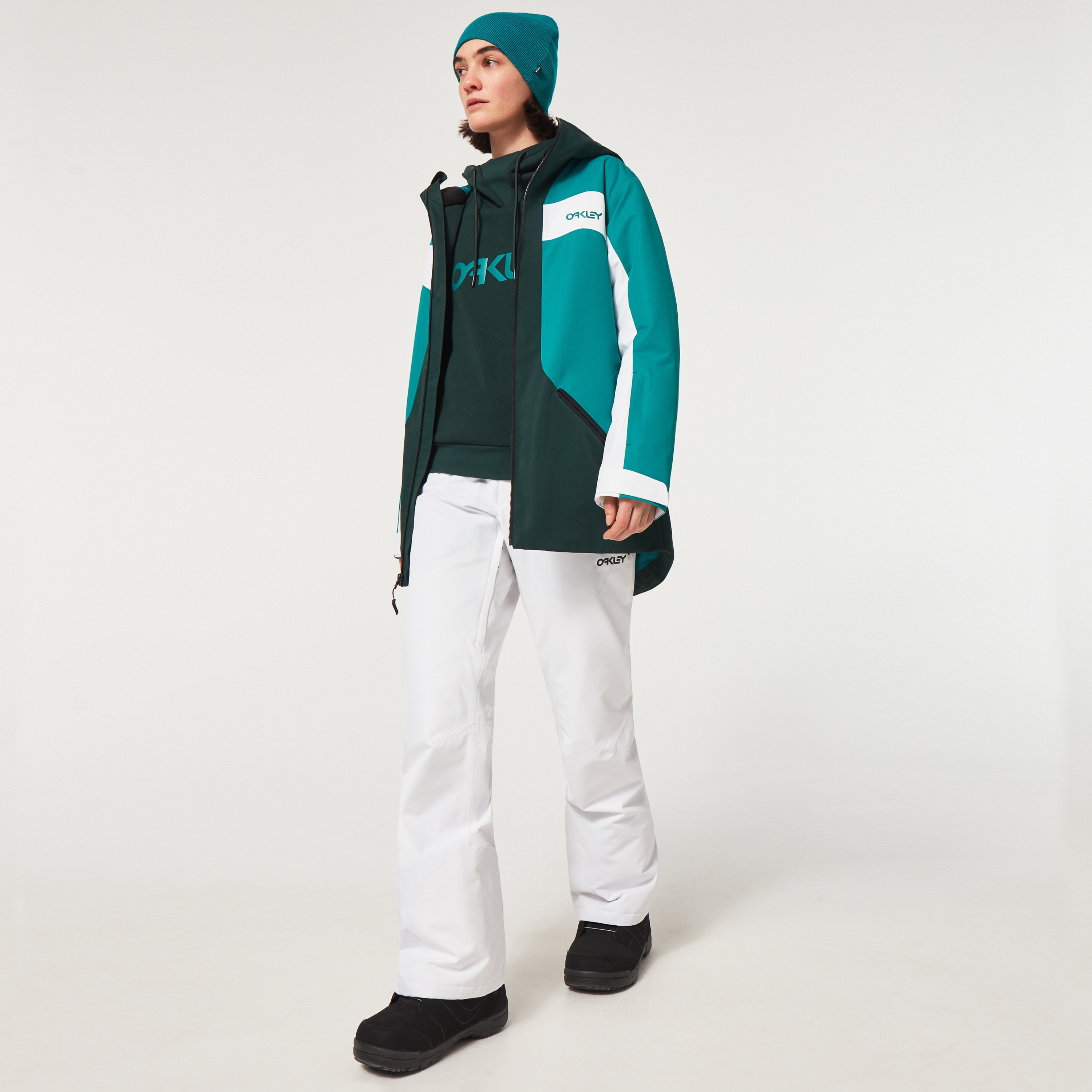Oakley W Tnp Tbt Rc Insulated Jacket - Green Lk/White/Hunter