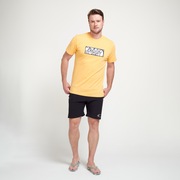 Fp Metaverse Graphic Heather Tee - Amber Orange