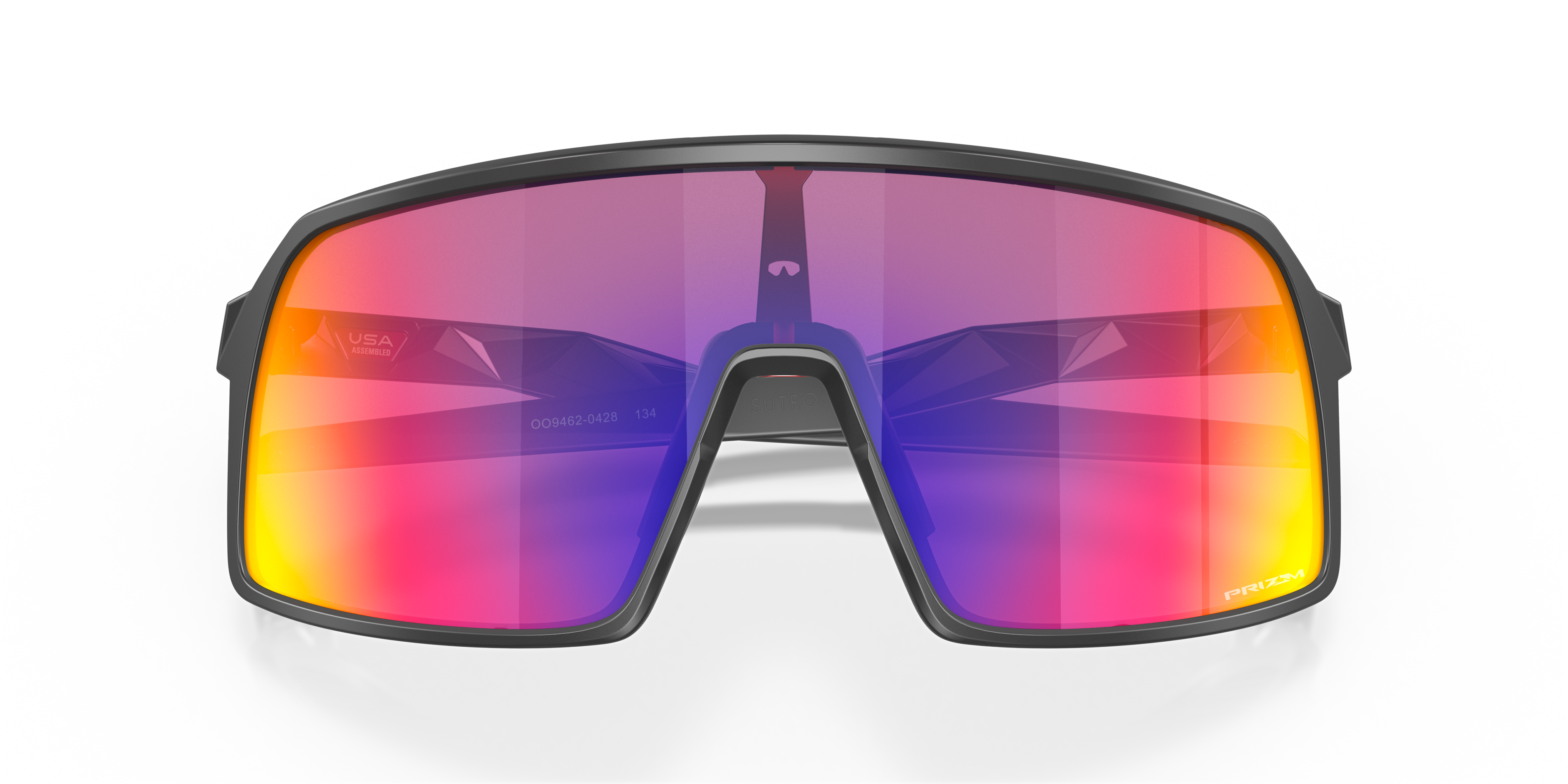 Oakley スートロ Sutro S Prizm Sapphire Lenses, Matte Navy Frame Sunglasses