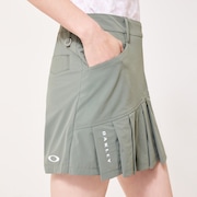 Elevate Light Dry Pleats Culot - Surplus Green