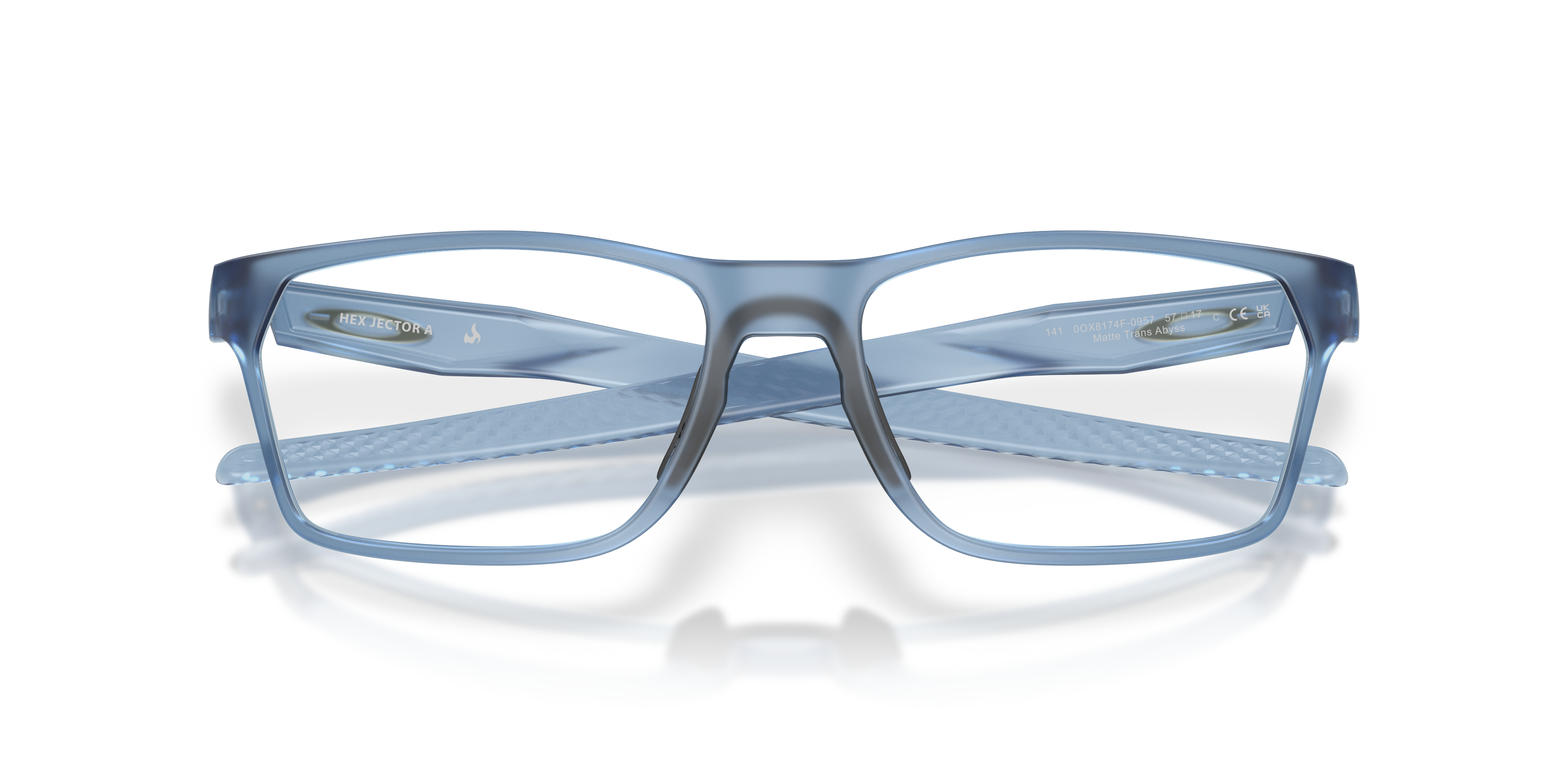 Hex Jector (Low Bridge Fit) Satin Black Eyeglasses | Oakley® US