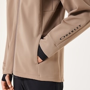 Matelasse Warm Shell Jacket 1.0 - Bark