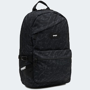 Street Backpack - Black Glass Print