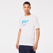Snow Caps  Tee - White