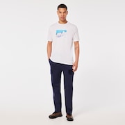 Snow Caps  Tee - White