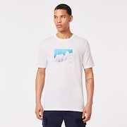 Snow Caps  Tee - White