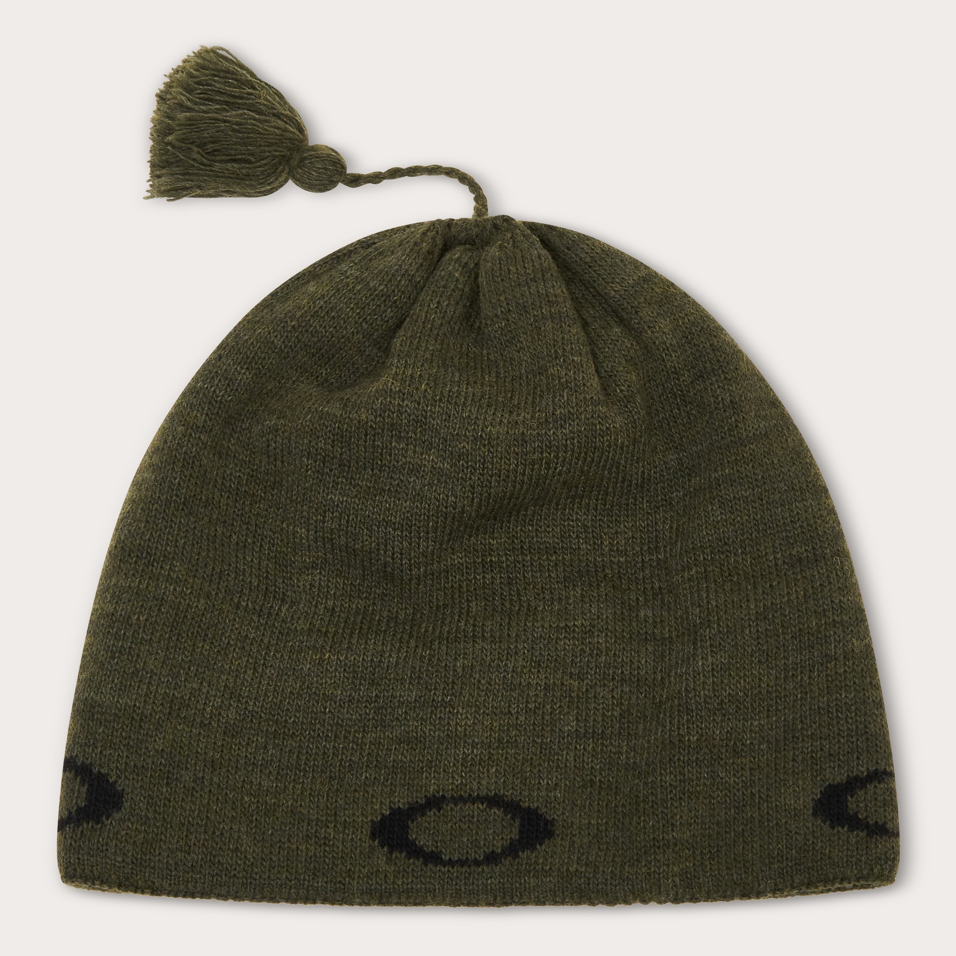 Oakley Tc Nordic Tassle Beanie In Green