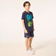 En Qdevo SS Tee Bold Ytr 7.0 - Foggy Blue