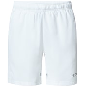Enhance Slant Double Cloth Shorts 7Inch - White