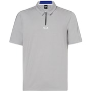 Perf Ellipse Golf Polo Short Sleeve - Granite Heather