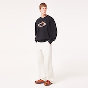 Mtl Solar Rail Crew Sweatshirt - Blackout