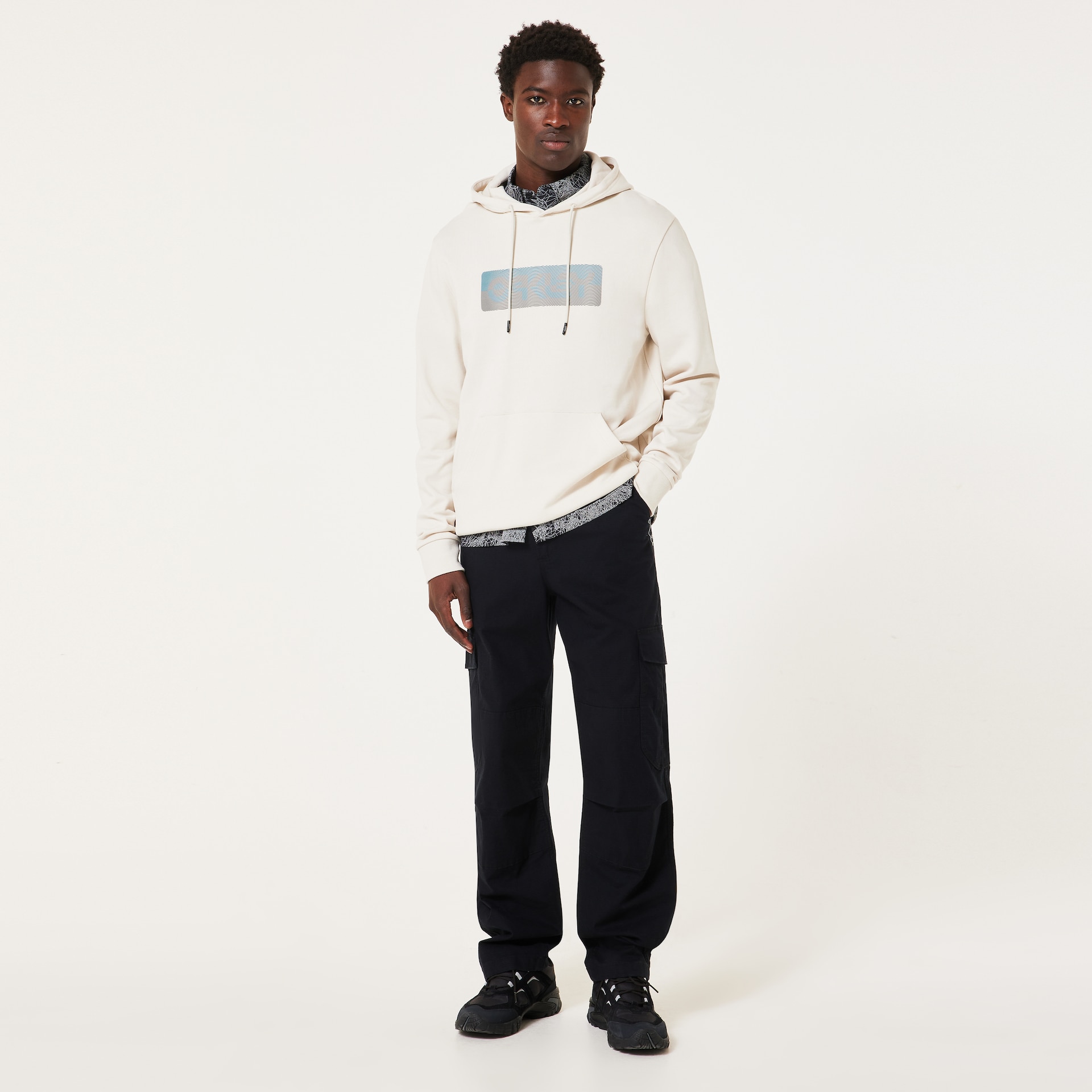 Oakley Men's Duality B1b Po Hoodie - Mist Size: M