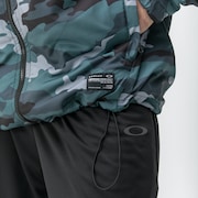 Jaqueta Oakley Camo Windbreaker - Blackout