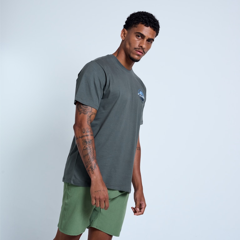 Nature Graphic Water Tee - Shadow