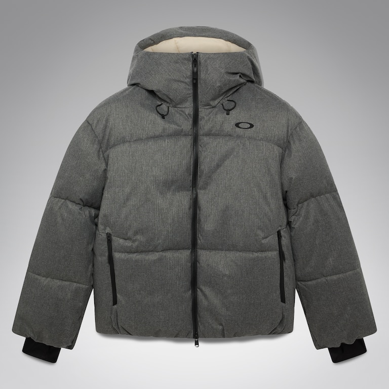 W. Icicle Cropped Jacket​ - Cement Melange
