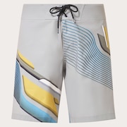 Striped 19'' Boardshort - Boulder Green