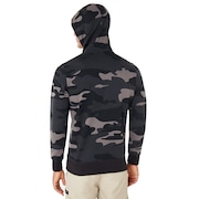 Street Logo Hooded Camo Fleece Camo - Gray Camo