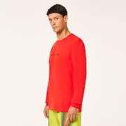 Saturdays NYC X Oakley LS Tee - Flame Scarlet