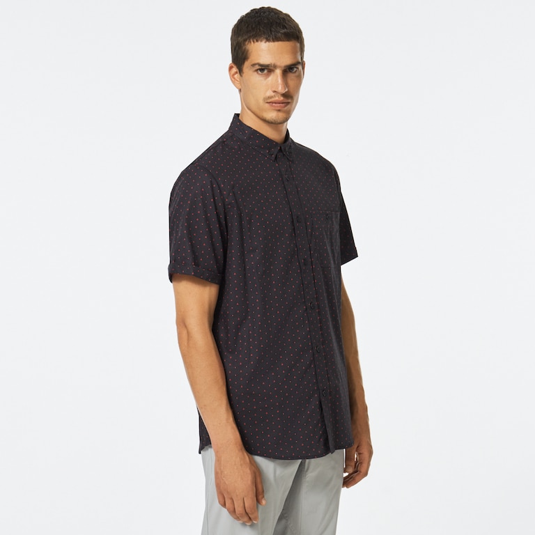 Kinney Button Down SS - Blackout