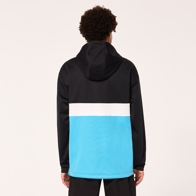 Tnp Nose Grab Softshell Hoodie - Black/Bright Blue
