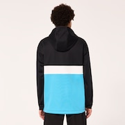 Tnp Nose Grab Softshell Hoodie - Black/Bright Blue