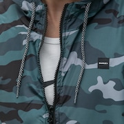 Jaqueta Oakley Camo Windbreaker - Blackout